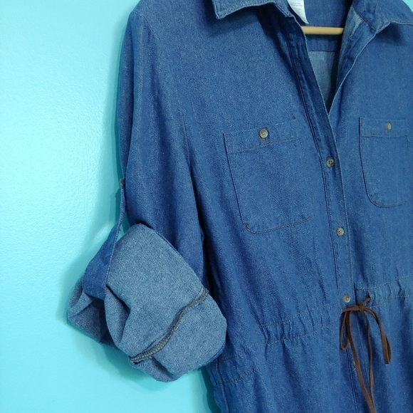 Shirt Dress Size Large - Picture 8 of 10